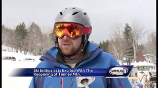 Skiers enjoy fresh snow at ski resorts