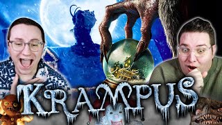 KRAMPUS *REACTION* DON'T LET HIM KNOW WE'VE BEEN NAUGHTY! (MOVIE COMMENTARY)