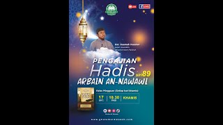 [LIVE] Hadis 40 (Arbain An-Nawawi) Siri 93 | Ustaz Usamah Hussien | 19/12/2024 Khamis