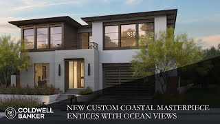 Entertainer's Dream: New Custom Coastal Masterpiece Entices With Ocean Views