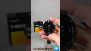 Amazfit T-Rex 2 Watch Face & always on display setup  #bestsmartwatch #smartband #smartwatch