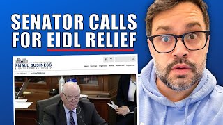 Senator Calls for EIDL Relief and EIDL Forgiveness