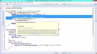 Java Essentials - Thread synchronization
