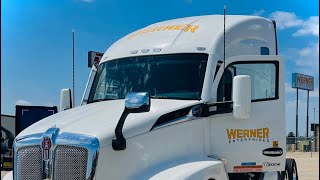 Driving for Werner on the family dollar account