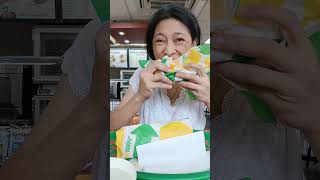 SUBWAY Veggie Delight Mukbang in Subway ManilaMed UN Avenue