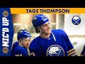 Tage Thompson Mic'd Up In Buffalo Sabres 6-0 Win Over The LA Kings!