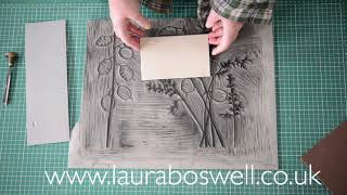 Traditional Artist's Lino: Why I prefer to use it it for my Linocuts