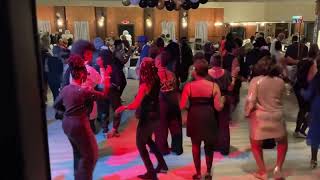 NYE Party (3)-DMV Senior Hand Dancers \u0026 DJ Ernie “G” - Line Dancing to Fanny Mae, American Legion,