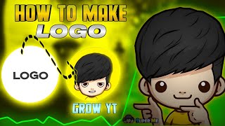 HOW TO MAKE LOGO LIKE GROW YT 🥵 || GROW YT JAISA LOGO KAISE BANAYE || LOGO KAISE BANAYE 😎