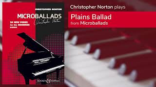 Microballads 13 Plains Ballad