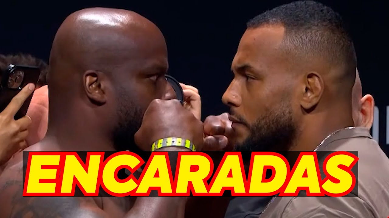 ENCARADAS UFC FIGHT NIGHT DERRICK LEWIS X RODRIGO NASCIMENTO - YouTube