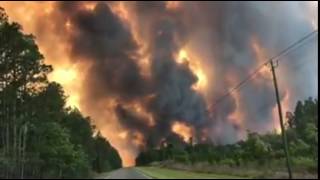 Swamp Fire Continues To Expand