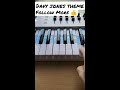 davy jones theme piano easy tutorial for beginners shorts piano easy youtubeshorts viral