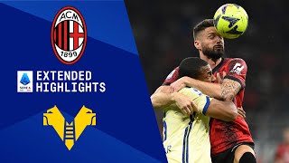 AC Milan vs. Hellas Verona: Extended Highlights | Serie A | CBS Sports Golazo