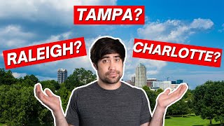 Raleigh vs Tampa vs Charlotte - Pros, Cons, and Lifestyle Values Compared