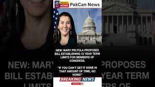 Mary Peltola Supports Congressional Term Limits Debate | PakCan News