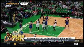 All 21 Boston Celtic Game 6 NBA Finals Turnovers narrated by Skip & Shannon | Undisputed
