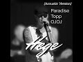 paradise acoustic version