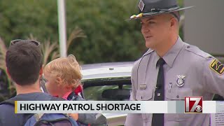 Recruitment issues leaving NC Highway Patrol more than 200 troopers short