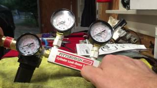 Interpreting leak down tester results