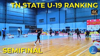 MOKSHITHA A vs NAKSHATRAA - SEMI FINALS | TN STATE U19 RANKING BADMINTON TOURNAMENT 2024 - SIVAKASI