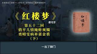 《红楼梦》第五十二回俏平儿情掩虾须镯勇晴雯病补雀金裘（下）