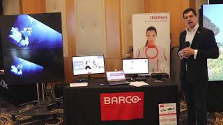 Barco at DataVisual on Display