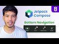 Bottom Navigation in Jetpack Compose  - #8