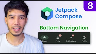 Bottom Navigation in Jetpack Compose - #8