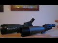 konus vs. celestron 100mm spotting scopes