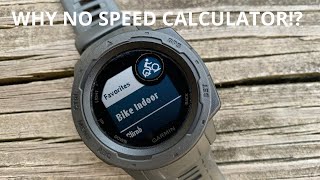 Garmin Instinct Indoor Cycling App Review. I think this one could be better. . .