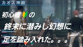 【FFオリジン】カオス神殿『終末に潜みし幻想』グラフィックスが綺麗だったのでつい足を踏み入れてみた。。。【初心者＃2】