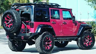 (Vanlentine's Day Edition) Jeep 4x4 Pink Color Modified [part1] | 4x4 Channel