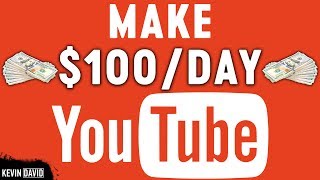Make $100 Per Day On YouTube Without Making Any Videos | Make Money Online