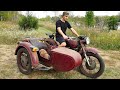 Rare Russian Military Motorcycle First Ride In 30+ Years