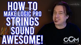 HOW TO MAKE LOGIC PRO STRINGS SOUND AWESOME! #logicpro, #logicprotips #logicstrings