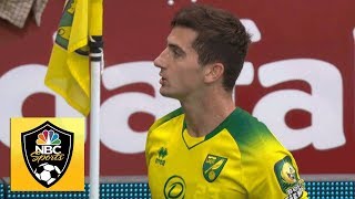 Kenny McLean heads home to put Norwich in front v. Manchester City | Premier League | NBC Sports