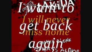 Takida - Never alone always alone - Lyrics