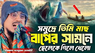 সমুদ্রে তিমি মাছ বাপের সামনে ছেলেকে গিলে খেলো | পীরজাদা মহেবুল্লাহ হোসাইনী ওয়াজ | Mohibullah Waz