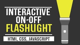 Interactive Flashlight With Javascript | HTML, CSS, Javascript Tutorial