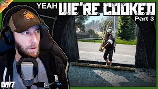 Part 3: We Want to Build Our Base But We're Cooked ft. Quest \u0026 Halifax | chocoTaco DayZ Deer Isle