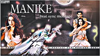 Manike Mage Hithe - Beat Sync Montage || Pubg Beat Sync Montage || Bgmi Montage ||