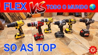 SERA QUE A FLEX E TUDO ISSO MESMO? PARAFUSADEIRA FLEX 24V BRUSHLESS - SUPER COMPARATIVO FX1151