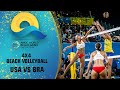 USA vs. BRA - Women's Group A | Full Match | ANOC Beach Games 4x4 2019