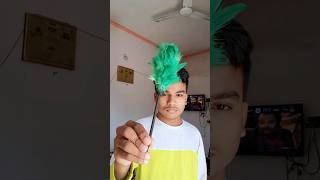 Color Changing Feather Magic Trick 🎩 #shorts