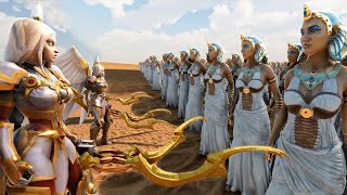 4 Angel vs 2,000,000 Cleopatra | Ultimate Epic Battle Simulator 2 | UEBS 2