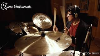 LAMA INSTRUMENTS - ROSSANA DRUM COVER(ARBOREA CYMBALS - DRAGON)