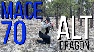 mace 70 - alternating dragon stance - a helpful step to get to the fancy mace flow