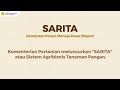 Sistem Agribisnis Tanaman Pangan (SARITA) Sebagai Jembatan Petani Menuju Pasar Ekspor