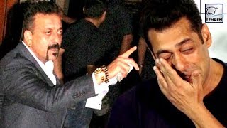 When Sanjay Dutt Slapped Close Friend Salman Khan | Lehren Diaries